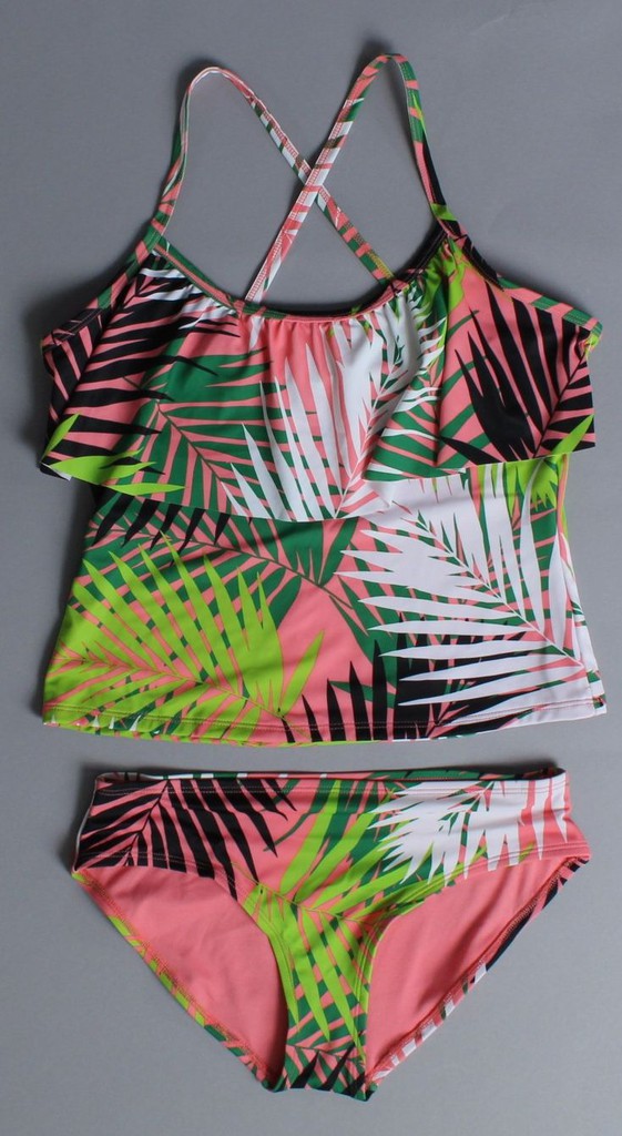 City Streets Tankini Girls Set 14 NWT - Thrifty Lizard